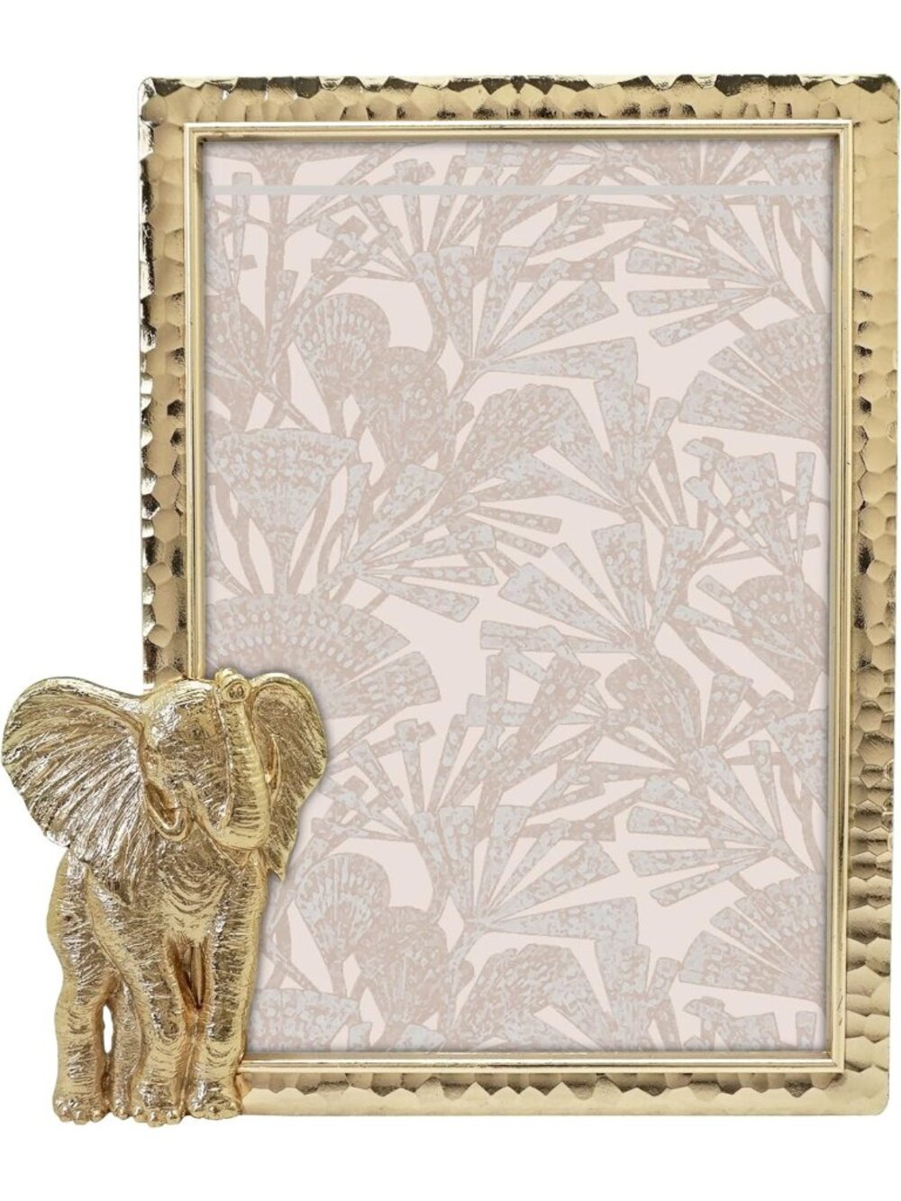 Elegant Gold Elephant Picture Frame 4x6 for Tabletop Decor - Ideal for Home